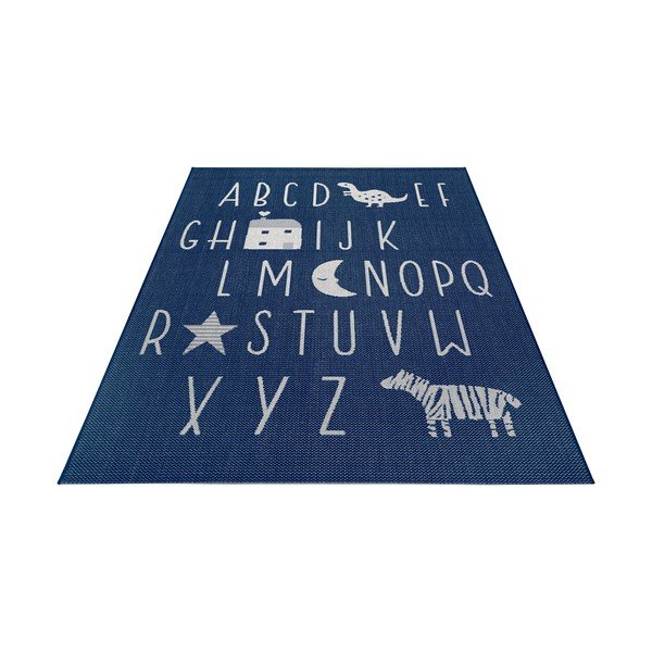 Zils paklājs bērniem Ragami Letters, 120 x 170 cm-image-3