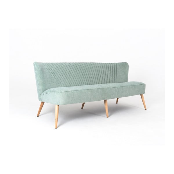 Gaiši zaļš trīsvietīgs dīvāns Custom Form Harry