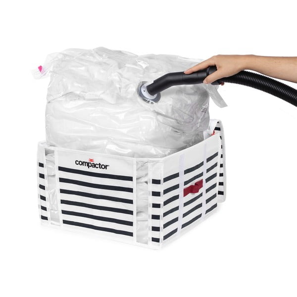 Vakuuma uzglabāšanas kaste Compactor Medium Mariniere 3D Vacuum Bag, 125 l-image-4