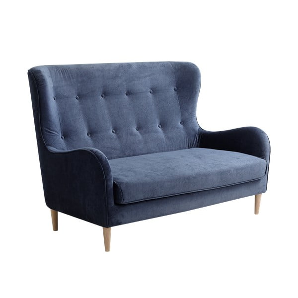 Tumši zils divvietīgs dīvāns Pielāgota forma Cozyboy