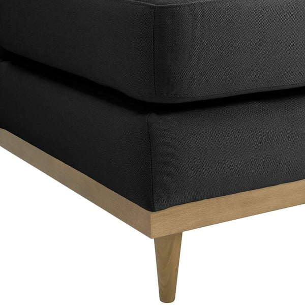 Tumši pelēks stūra dīvāns Max Winzer Larsen, kreisais stūris-image-1