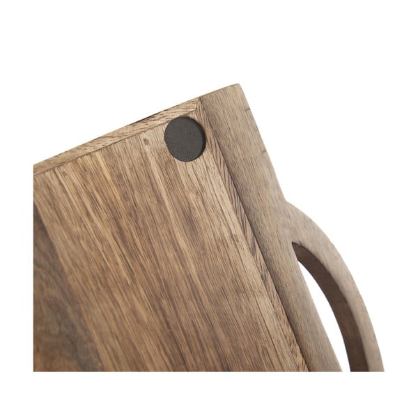 Koka servēšanas paplāte 20.5x30.5 cm Mango – Orion-image-3