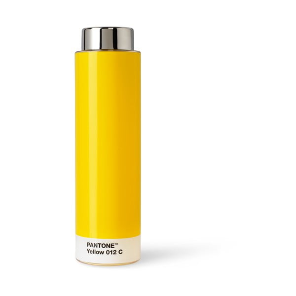 Dzeltena tritāna pudele ceļojumiem 500 ml Yellow 012 – Pantone
