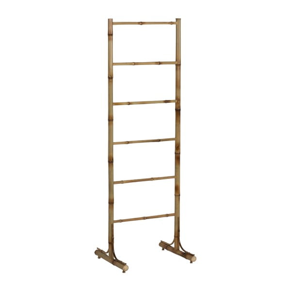 Dabīga toņa bambusa drēbju pakaramais statīvs 50x150x40 cm Manali – Ixia