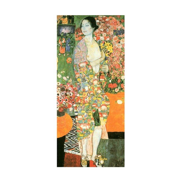Gustavs Klimts - Dejotāja, 90x40 cm
