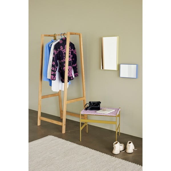 Apģērbu statīvs no ozolkoka Acorn – Hübsch-image-1