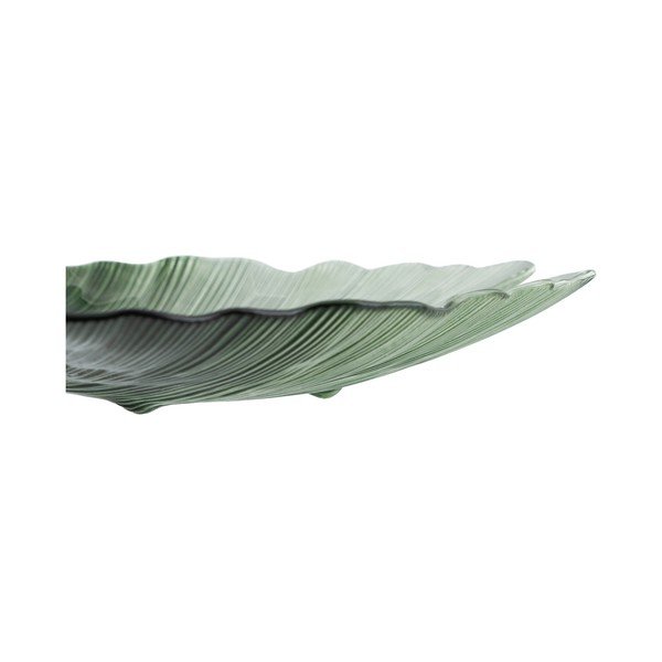 Stikla dekoratīva paplāte 31x33 cm Gingko – Ixia-image-4