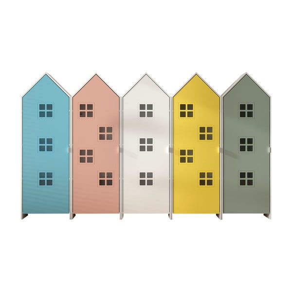 Bērnu drēbju skapis 228x171,5 cm CASAMI BRUGES – Vipack-image-2