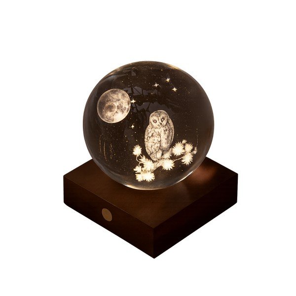 Pārvietojams gaismas dekors ar USB ø 8 cm Amber – Gingko-image-2