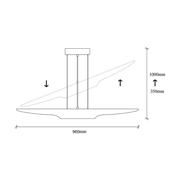 Melna piekaramā lampa Opviq lights Efsun-image-4