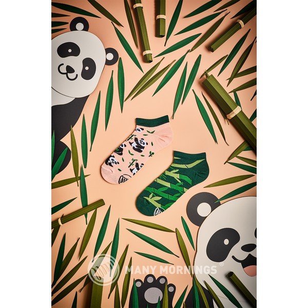 Zeķes līdz potītēm Many Mornings Sweet Panda, izmērs 43-46-image-1