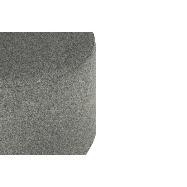 Pelēks vilnas pufs Folk – noo.ma-image-3