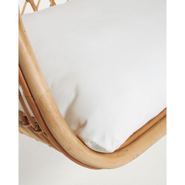 Dabīga toņa rotangpalmas dārza piekaramais krēsls Ekaterina – Kave Home-image-3