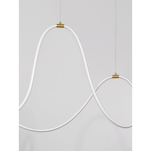 Zelta krāsas tērauda LED piekaramā lampa ar regulējamu spilgtumu Cerelia – Nova Luce-image-2