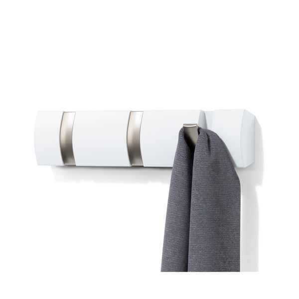 Balts sienas pakaramais no papeles koka Flip – Umbra-image-3