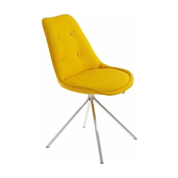 2 dzeltenu ēdamistabas krēslu komplekts Støraa Dylan