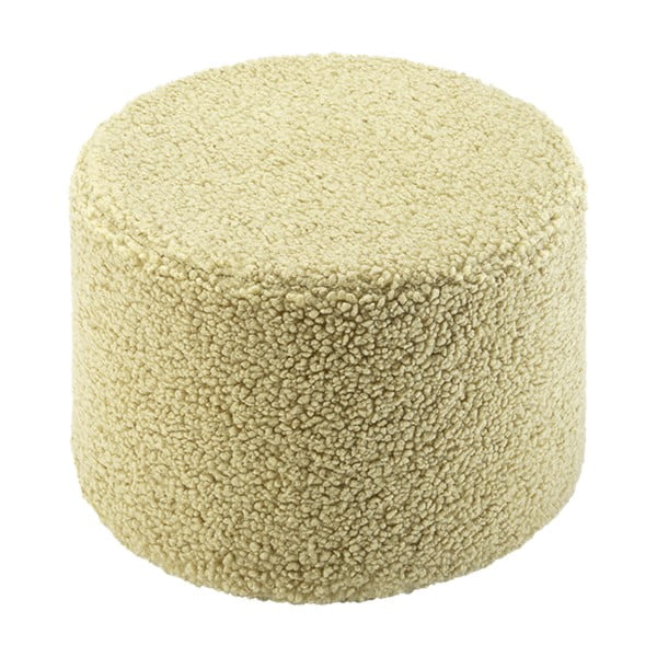 Zaļš bērnu pufs no buklē auduma – Wigiwama