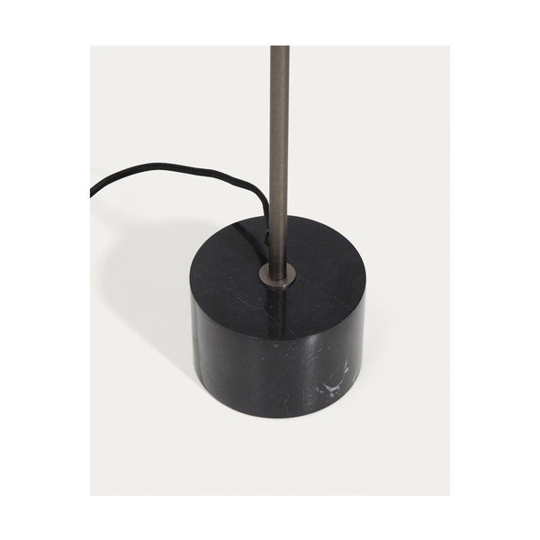 Melna stāvlampa (augstums 121 cm) Lynor – Kave Home-image-3