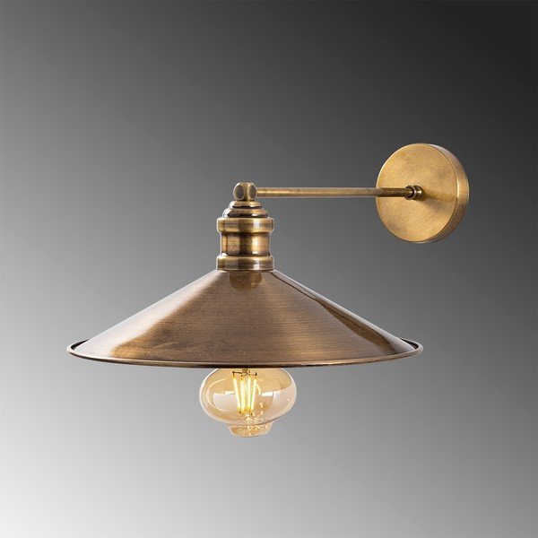 Bronzas krāsas sienas lampa ø 30 cm Dodo – Opviq lights-image-3