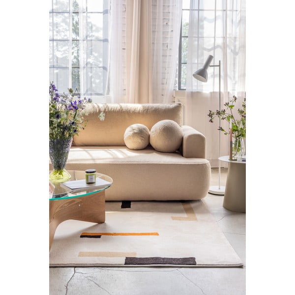 Oranžs/krēmkrāsas paklājs 120x180 cm Linea – Universal-image-4