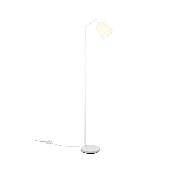 Balta stāvlampa ar auduma abažūru (augstums 148 cm) Buddy – Reality-image-1