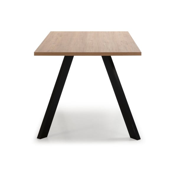 Ēdamgalds ar ozolkoka imitācijas galda virsmu 90x160 cm Texas – Marckeric-image-2