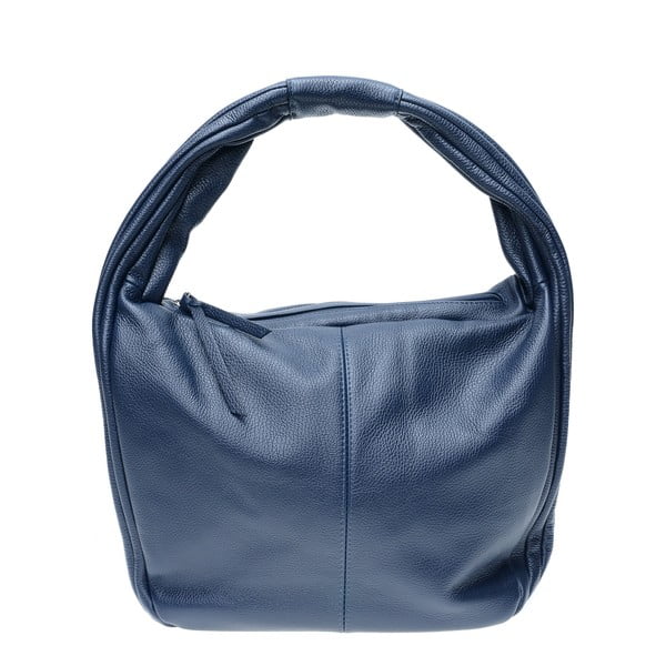 Zila ādas somiņa ar 2 kabatām Isabella Rhea