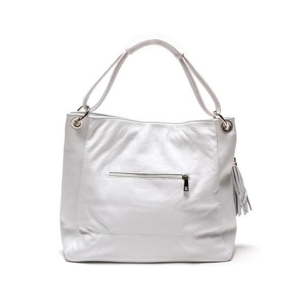 Ādas rokassoma Anna Luchini 1071 Bianco-image-2