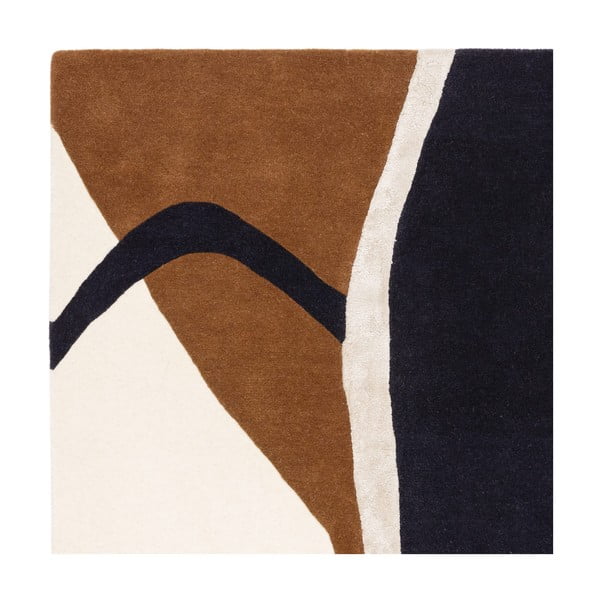 Ķieģeļu sarkans ar rokām darināts vilnas paklājs 160x230 cm Matrix – Asiatic Carpets-image-2