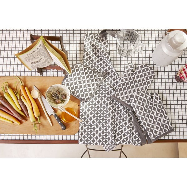 Pelēks kokvilnas priekšauts Tiseco Home Studio Square-image-1