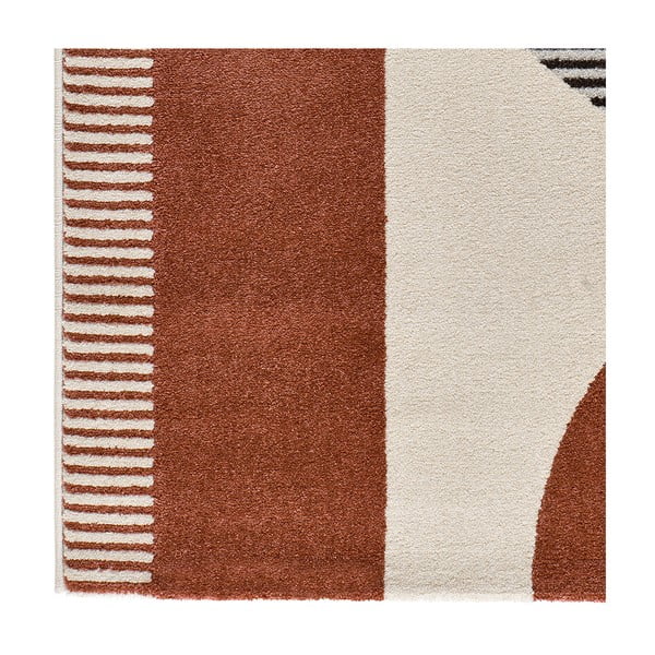 Sarkans/pelēks paklājs 160x230 cm Gaia – Universal-image-2