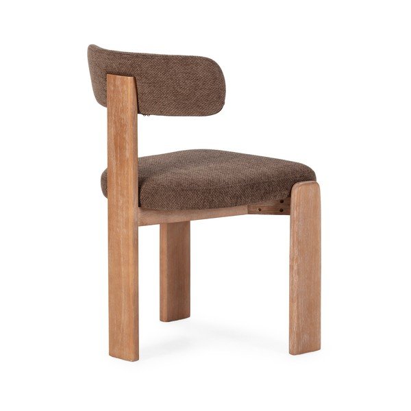 Brūni polsterēti pusdienu krēsli (2 gab.) Nadia – MOME-image-4