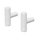 Balti sienas āķi (2 gab.) Rof – Blomus