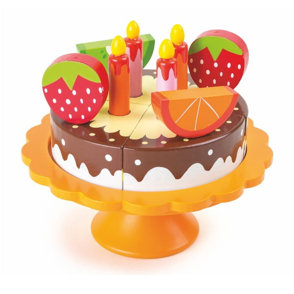 Koka rotaļlietu komplekts Legler Birthday Cake