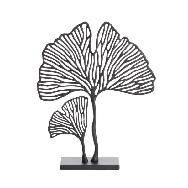 Metāla statuete (augstums 48 cm) Leaf – Light & Living