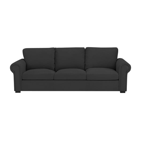 Tumši pelēks dīvāns Windsor & Co Sofas Hermes, 245 cm