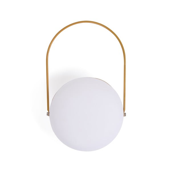 Āra lampa ar dzeltenu turētāju Kave Home Tea-image-2