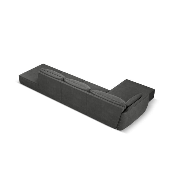 Pelēks stūra dīvāns (kreisais stūris) Vanda – Mazzini Sofas-image-3