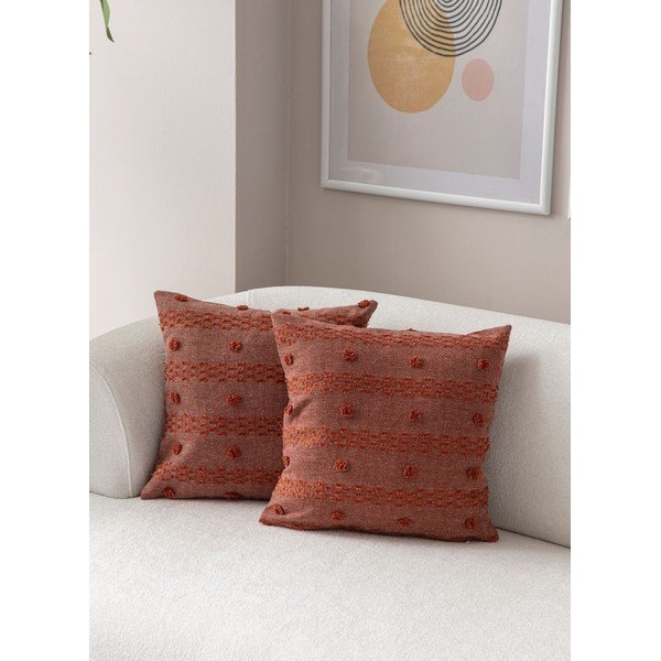 Spilvendrānas (2 gab.) 43x43 cm Tuffet – Mioli Decor-image-1