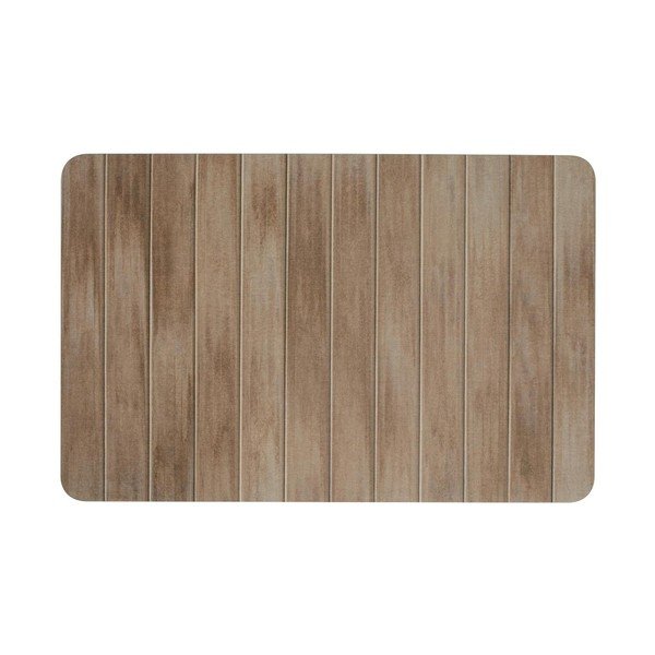 Tumša dabīga toņa diatomīta vannas istabas paklājiņš 39x60 cm Argiri – Wenko