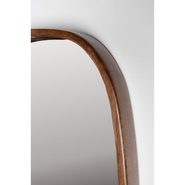 Sienas spogulis ar masīvkoka rāmi 40x120 cm Nyko – White Label-image-1