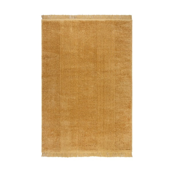 Dzeltens paklājs Flair Rugs Kara, 120 x 170 cm