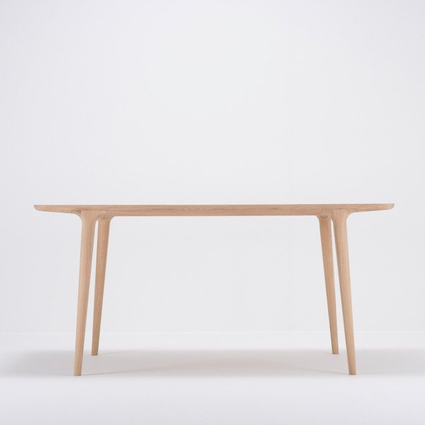 Ozolkoka ēdamgalds 90x160 cm Fawn – Gazzda-image-2