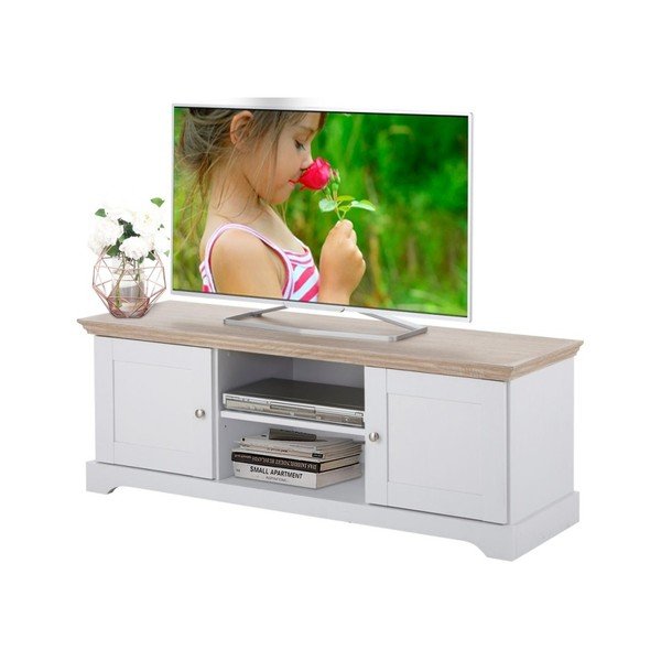 Balts koka TV galdiņš Støraa Anika-image-4