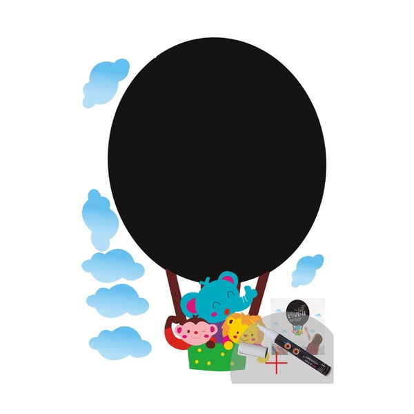 Tāfeles uzlīmes un marķiera komplekts Ambiance Hot Air-image-2