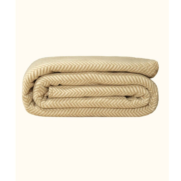 Okera dzeltens/balts pārklājs divvietīgai gultai 200x220 cm Twin – Oyo Concept-image-4