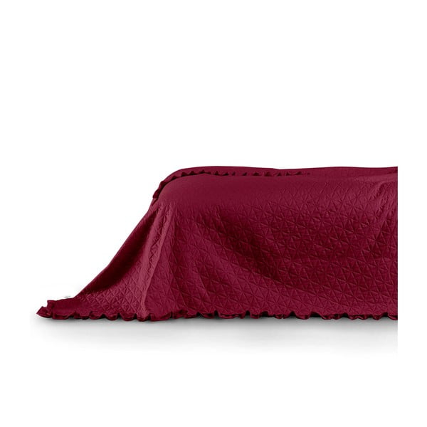 Sarkans gultas pārklājs AmeliaHome Tilia, 220 x 240 cm