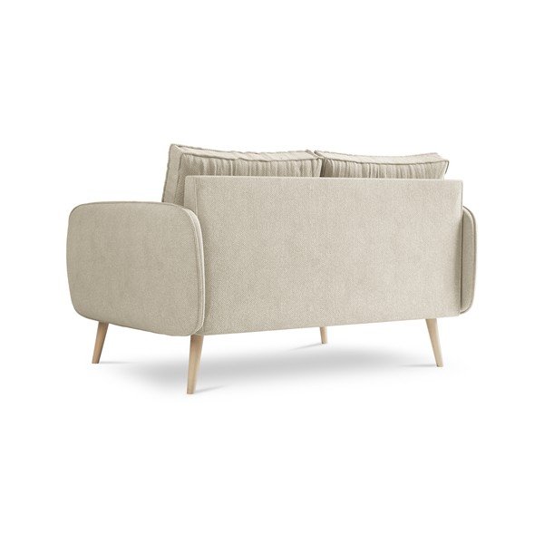 Bēšs divvietīgs dīvāns Kooko Home Lento, 158 cm-image-3
