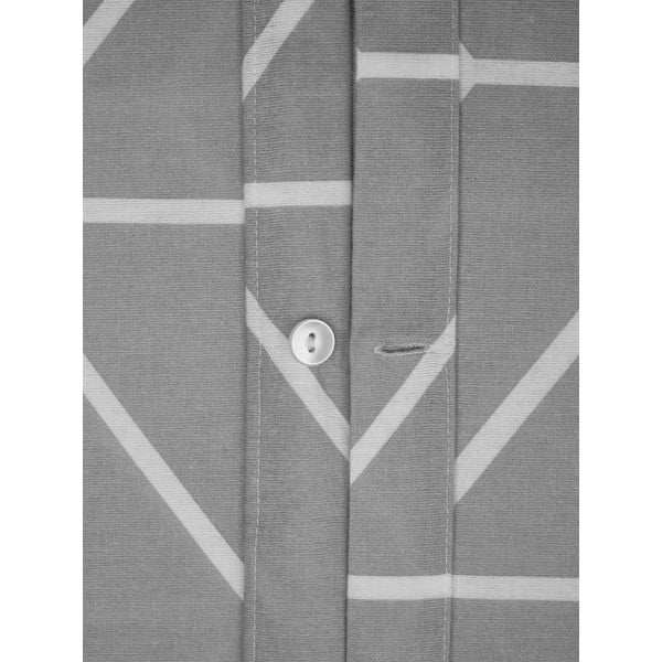 Pelēka flaneļa divguļamā gultas veļa Westwing Collection Yule, 200 x 200 cm-image-3