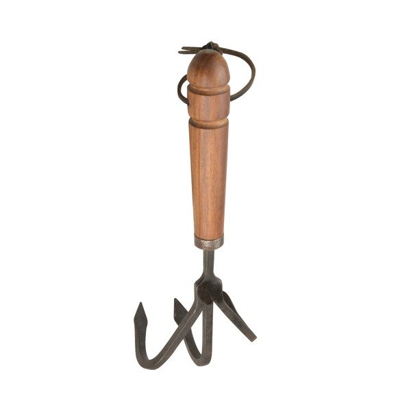 Rozā koka tastatūra Esschert Design Furrow-image-1